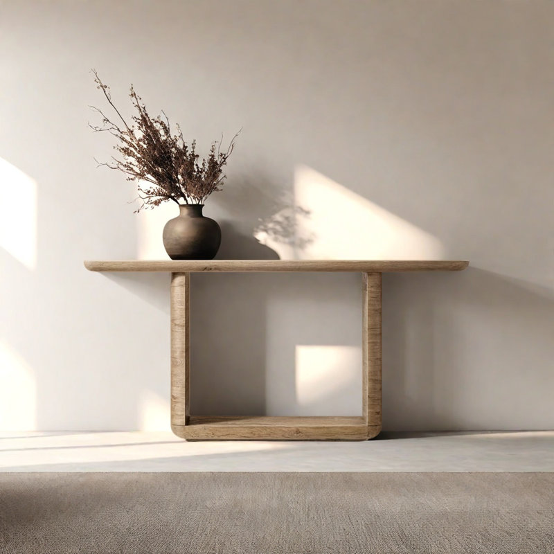 Console de style champêtre, Gris