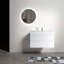 Grand meuble-lavabo mural moderne avec lavabo sans drain et robinet Modern H 25,2 po x l 35,8 po x P 18,1 po