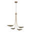 Lustre 4 lumières en bronze champagne Palmela-129687649-129742220