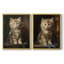 ANIMALS Series CXCIV - reproduction encadrée de qualité supérieure - prête à être accrochée - aucun clou requis - aucun clou requis-928407082-928407079