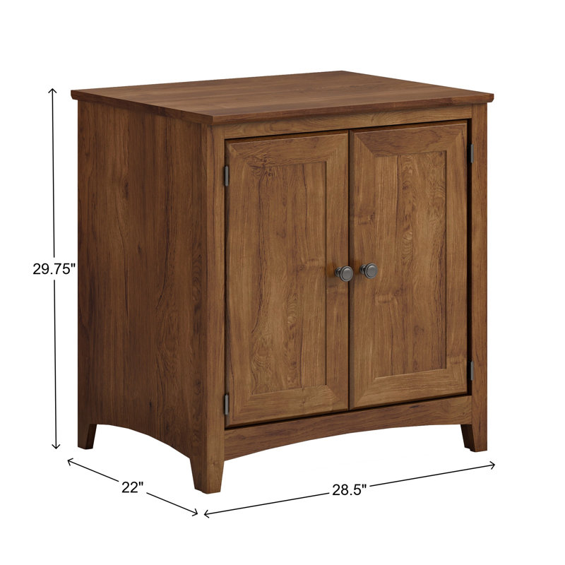 Armoire de rangement Malani, Brun toscan