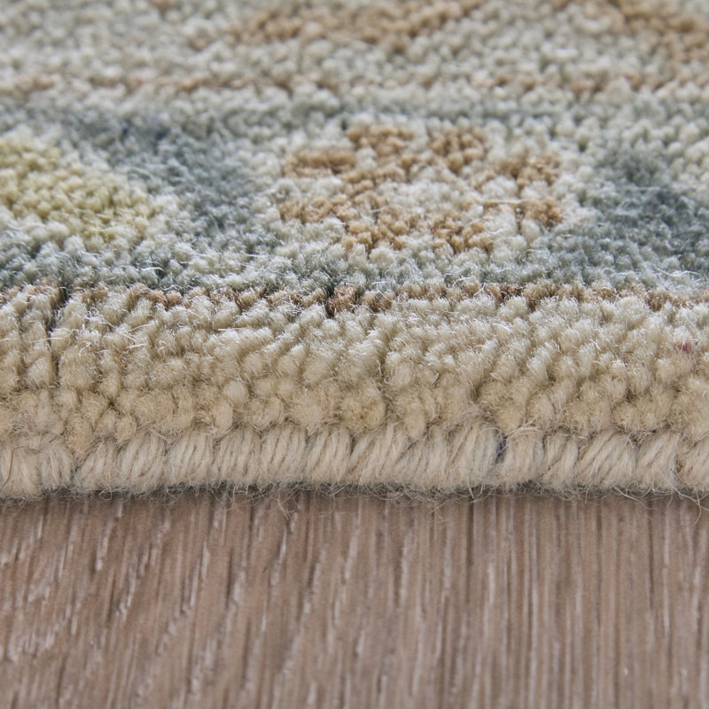 Tapis damassé gris Namche, Rectangle 4 pi x 6 pi