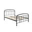HALSTON BLACK METAL BED BED-38514126