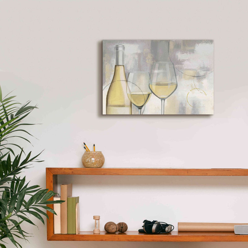 «Ellajane Taste Appel White I on Canvas» par James Wiens, reproduction, H 12 po x l 18 po x P 0,75 po