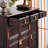 Purely solid wood storage shoe cabinet