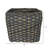 Square Baskets, Rattan, Set/2  Sm: 15X7, Lrg 19X7.5-61477118-61477057
