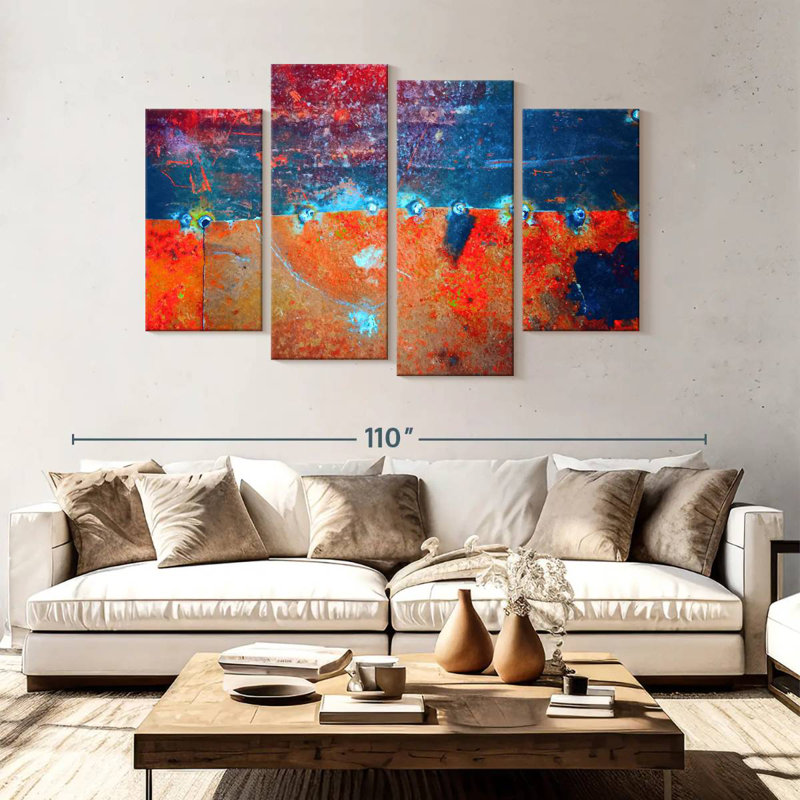 Avery rouille abstrait