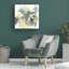 Art mural sur toile tendue - "Cloud pensées I" de June Erica Vess pour décoration de salon, de chambre à coucher ou de bureau - 24 x 24