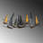 Handmade Decorative Metal Wall Accessory, 20.1 x 47.2 inches | 100% Metal, Thickness: 0.06 inches | Unique Hand-Painted Design, Wall-Mountable | Adds Artistic Flair to Any Room, Perfect for Home & Office Decor