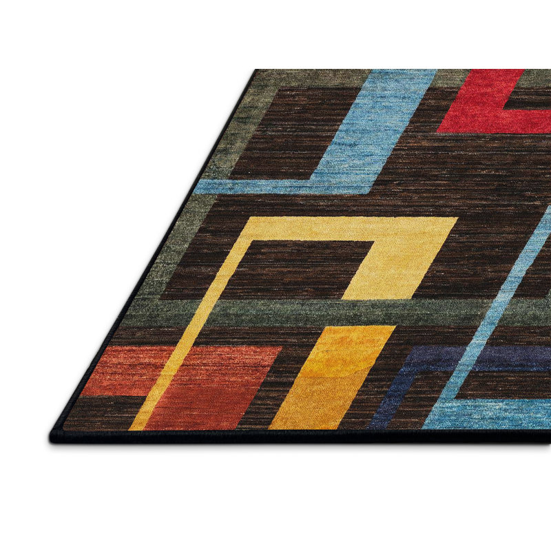 Tapis abstrait moderne 1829, Rectangle 5 pi x 8 pi
