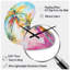 Horloge murale Popart Palm Trees III-105566442