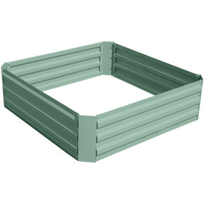 Lit de jardin surélevé en acier 3,28 pi x 3,28 pi Bellanova