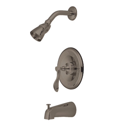 Kingston Brass Century Single-Handle Pressure Balanced Tub and Shower Faucet