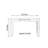 Simple Log Style Rectangular Oak Computer Desk-1186491763