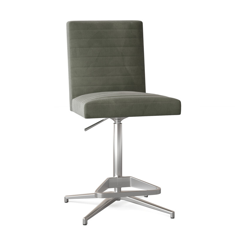 Tabouret de bar à hauteur ajustable Uma, 9953 saule