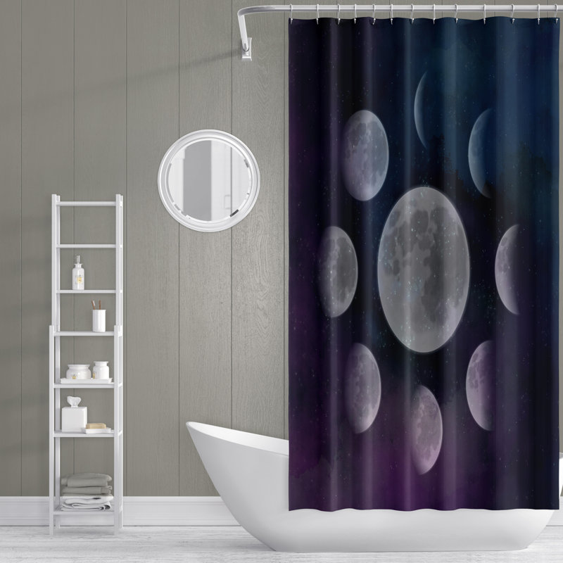 Rideau de douche Phases Of The Moon, H 72 po x l 70 po