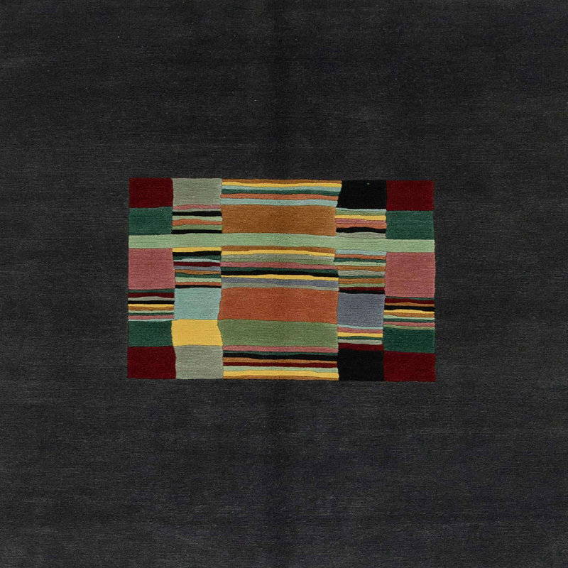 Abstract Indoor Rug, Square 8'