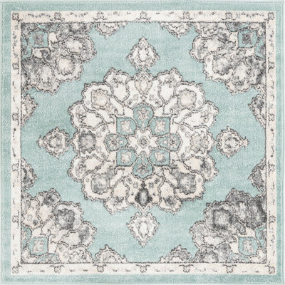 Tapis bleu traditionnel Traditional Troayurgh