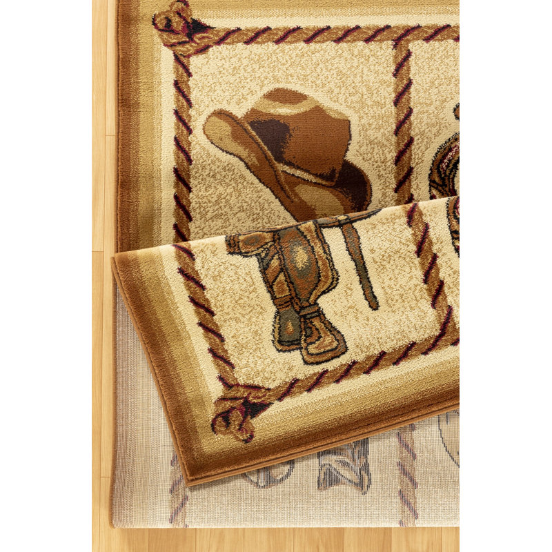 Kywuan Southwestern Indoor Rug, Rectangle 5'3" x 7'3"