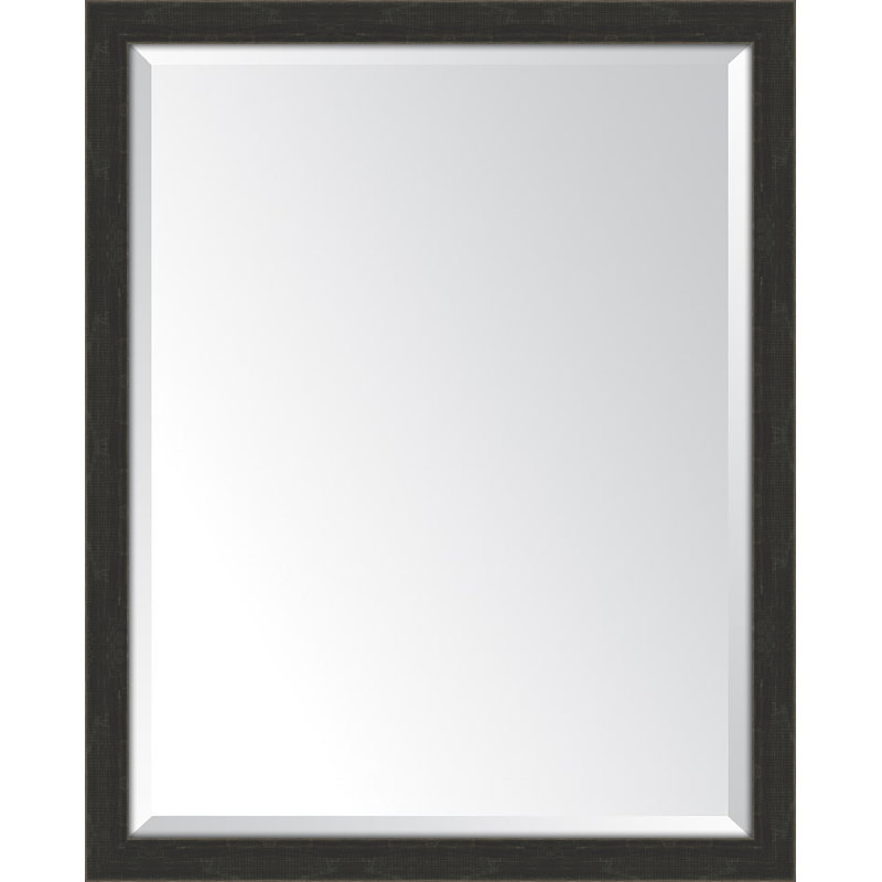 Miroir d'appoint Broadway, H 31 po x l 25 po, Noir