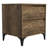 Norcross Contemporary 20.3" 2 Drawer Nightstand with Tapered Legs-70785502