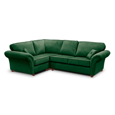 Lila 4 Seater Velvet Corner Sofa 