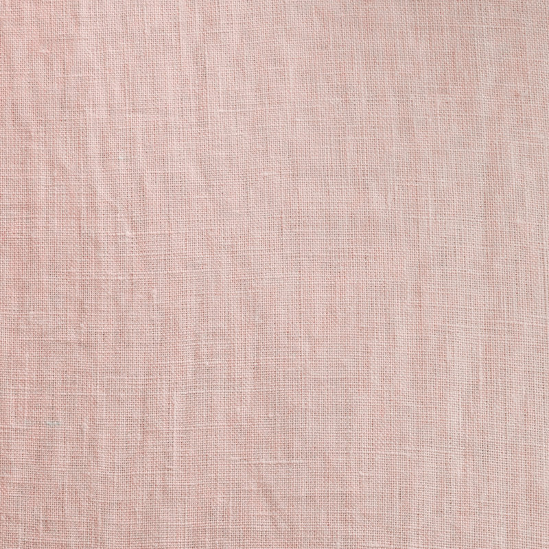 Coussin 100% lin, 16" W x 26" L, Misty Rose