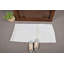 Tapis en chanvre turc rétro tissé à la main: petit tapis blanc Oushak idéal pour les espaces d'entrée