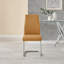 Scottsmoor Modern High Gloss & Glass Dining Table with 4 Luxury Faux Leather Chairs-1742457362