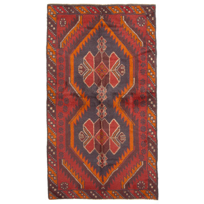 Rizbaft Grey Rug 3'7" x 6'4"