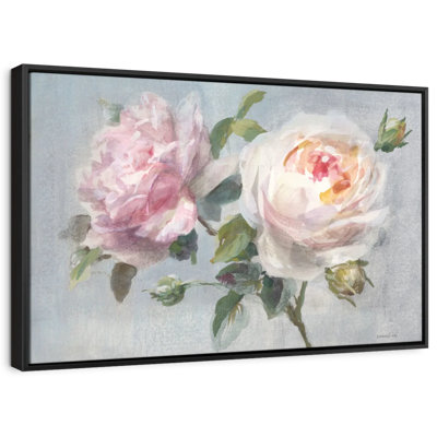Light Lovely Roses Canvas Print