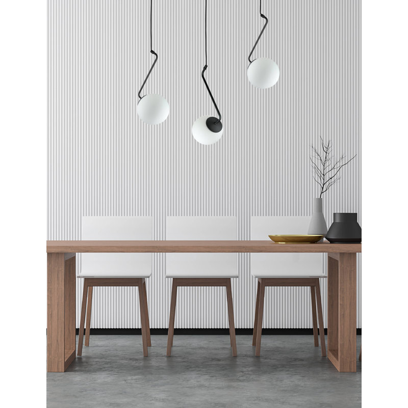 Suniya - Light Matte Black Unique/Statement Pendant, 3