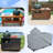 Heavy-Duty Multipurpose Outdoor Waterproof Big Egg Grill Cover, UV Resistant Barbeque Gas Cover-86320632