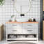 Ayna 140cm Solid Wood Bathroom Vanity Top-1879468013