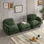 Canapé de coin modulable deux places avec pouf amovible-270307212