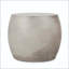 Table d'appoint ovale MGO avec finition en béton lisse