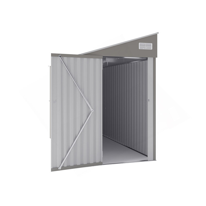 Campcraft Optional Two-Color Storage Shed, Single Hinge Door, Solid Structural Design, Good Ventilation, Surface With Protective Film, And Suitable For Various Scenarios
