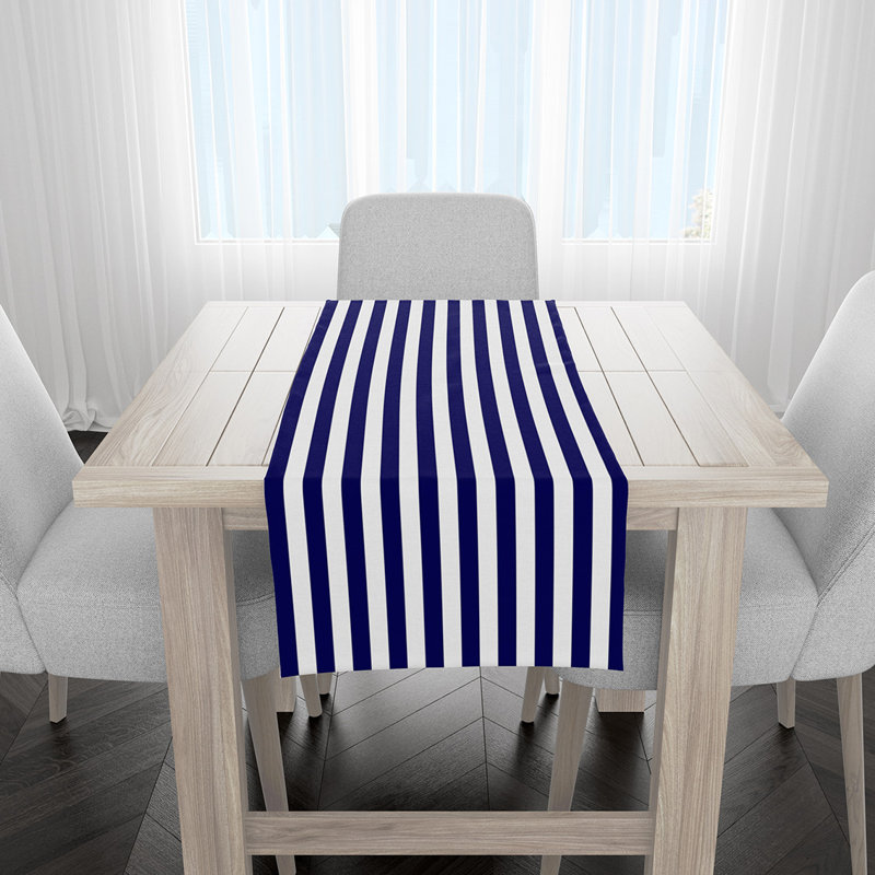 Chemin de table Tott and Eling, Bleu foncé