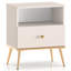 50cm W Manufactured Wood Bedside Table