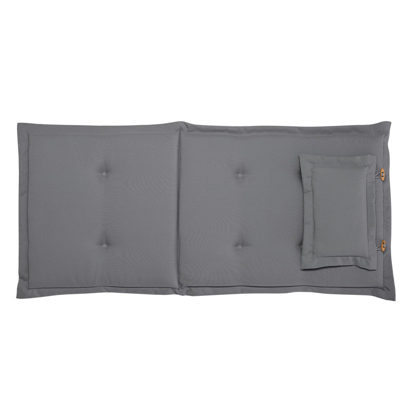 Maui Outdoor Seat/Back Cushion, 2, Graphite Grey