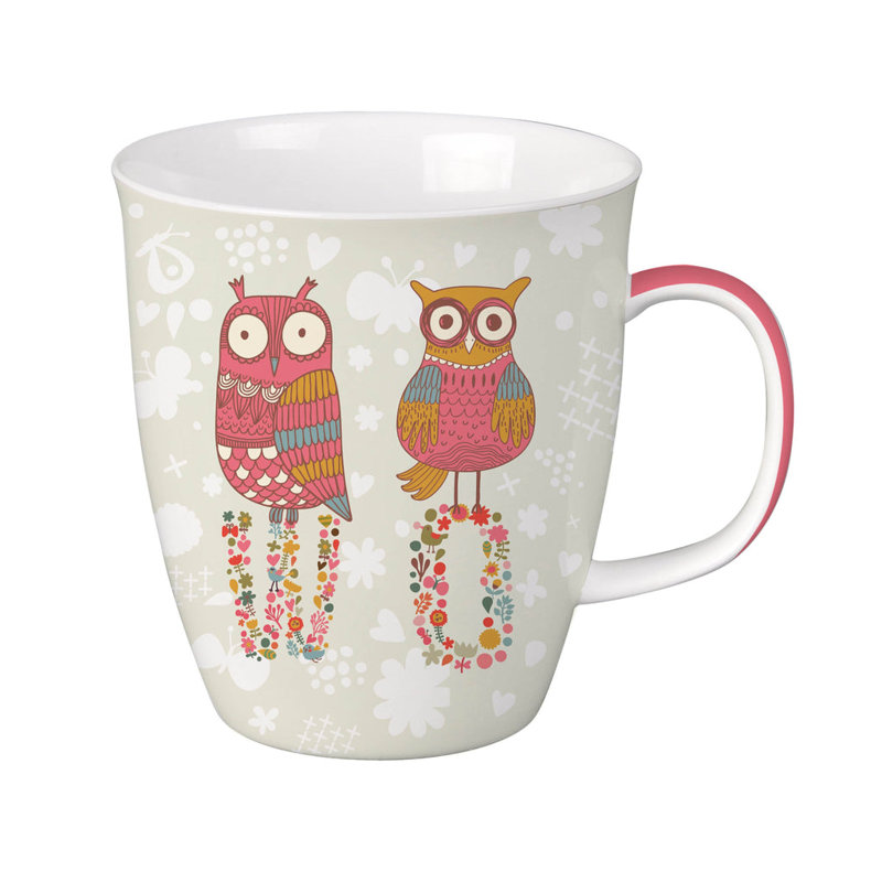 Colourful Owls Mug