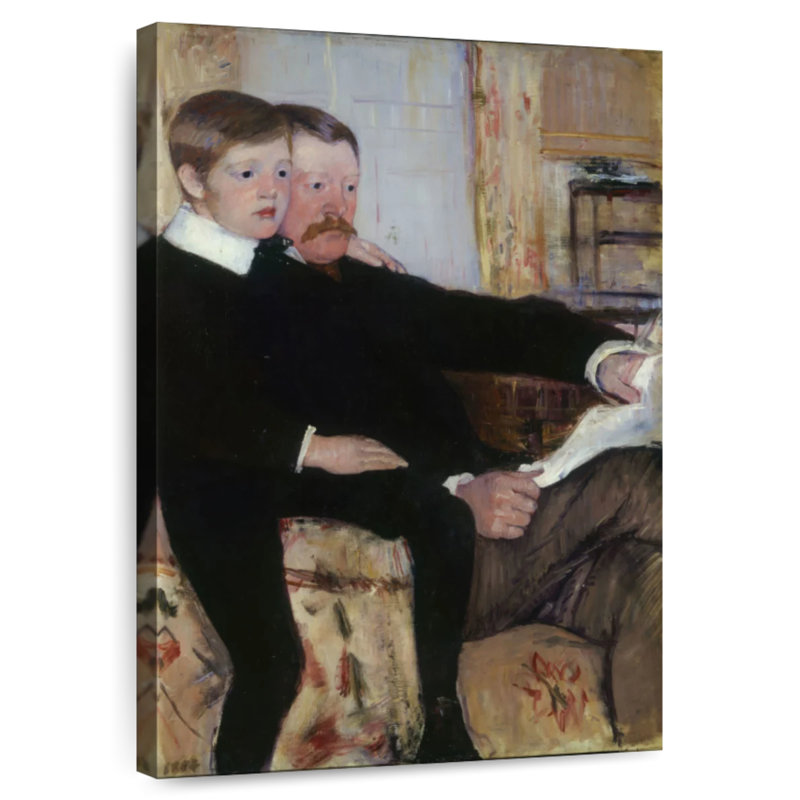 Alexander Cassatt et Robert Cassatt, 39" H x 26" W