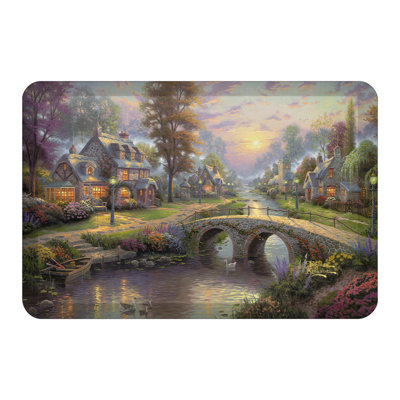 Tapis anti-fatigue Sunset on Lamplight Lane