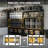 72''w Storage Shelves, 6000lbs Metal Garage Shelving Unit With Magnetic Label, Upgraded Structure, Solid Steel Industrial Rack, Easy Assembly For Warehouse,basement, 72''w X 24''d X 72''h-35043528