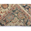 Tapis de couloir unique en laine noué à la main de couleur ivoire / vert 2 pi 8 po x 9 pi 4 po Anatolian