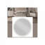Miroir rond gris
