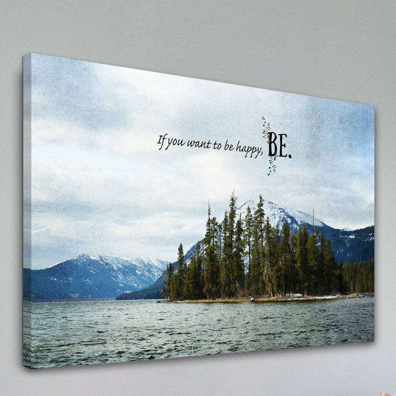 "be text" par robin robin, reproduction d’art sur toile tendue, H 24 po x l 36 po x P 1,5 po