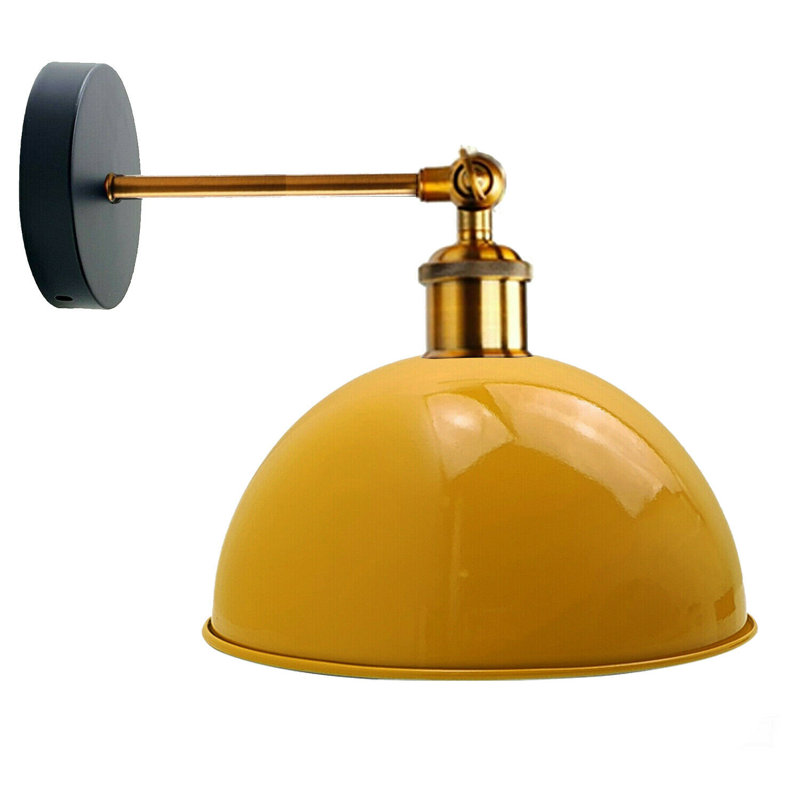 Winsett Armed Sconce, Yellow