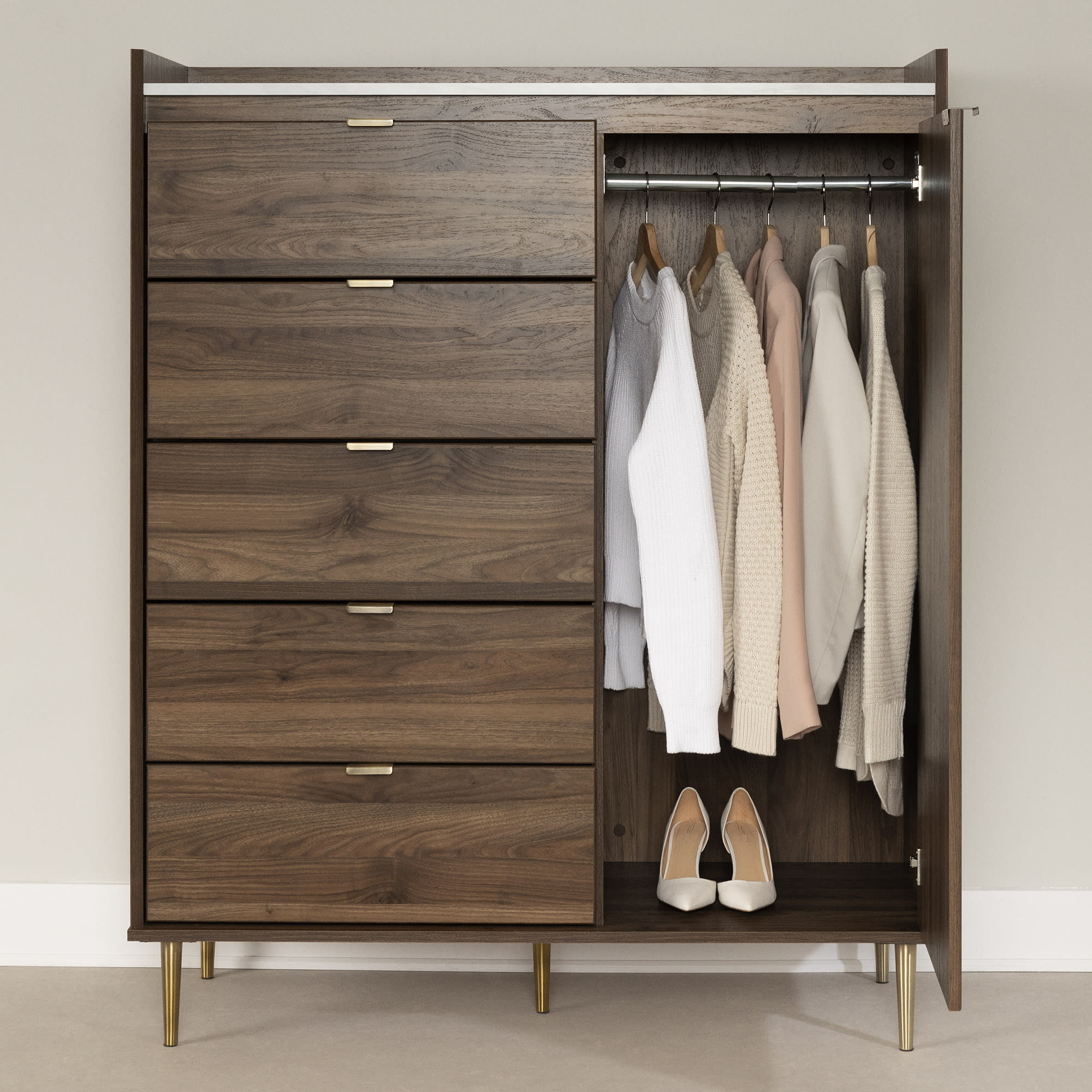 Tall combo deals dresser