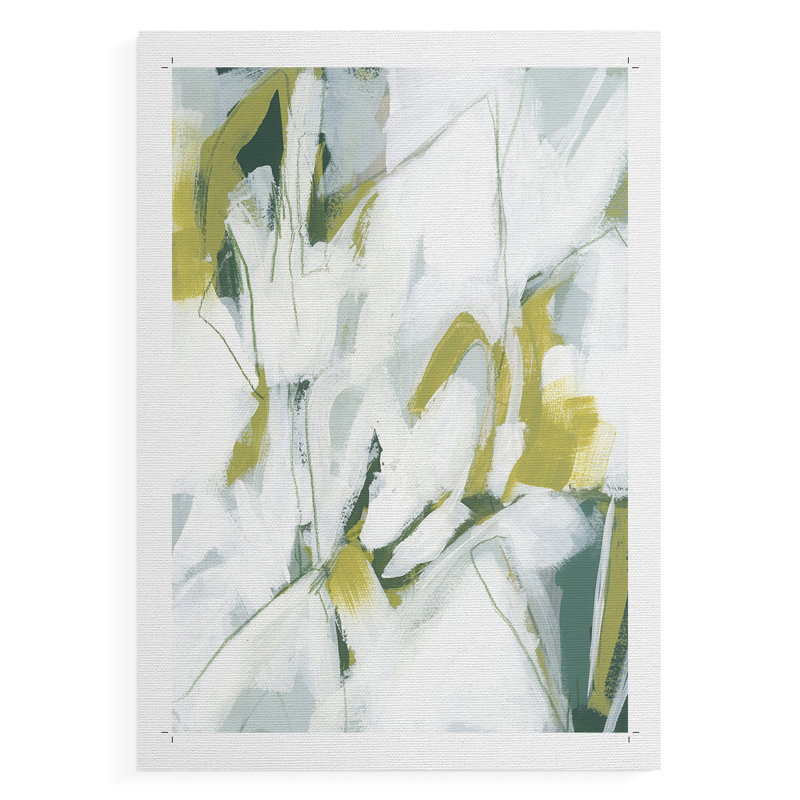 Emerald Ice II - Impression sur toile seulement - NON-CADRE